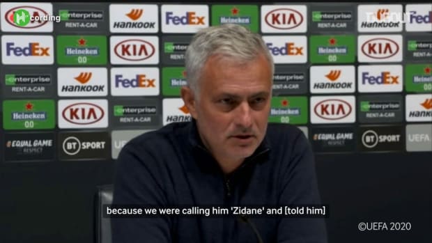 Mourinho told Hojbjerg not to perform 'Zidane turn' again